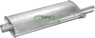 Koncový tlumič výfuku Moskwicz Aleko, Polmo 36.04 A, OE 