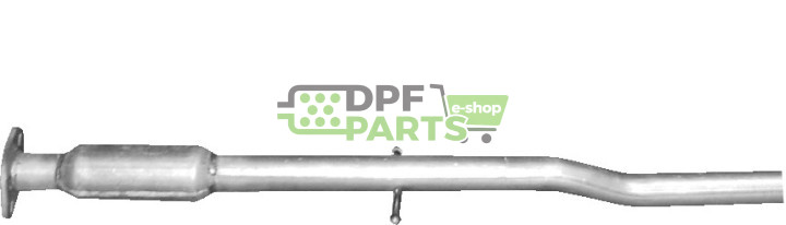 Střední tlumič výfuku Mini Cooper 1.6i 16V 04/04-07/08, Polmo 59.06 A, OE 18101485994 18107526614 18307537083