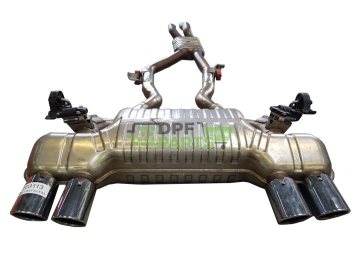 Tłumik końcowy BMW M3 (F80) / M4 (F82, F83) - 3.0 Twin Power Turbo - 18307851179 18307851178 18107848537