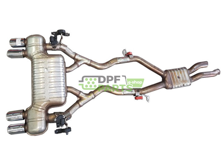 Tłumik końcowy BMW M3 (F80) / M4 (F82, F83) - 3.0 Twin Power Turbo - 18307851179 18307851178 18107848537
