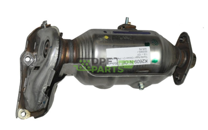 Katalizator - TOYOTA Aygo / CITROEN C1 / PEUGEOT 107 - 1.0i 12V - 17140-0Q010