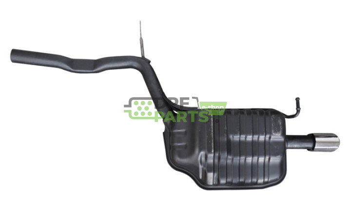 Tłumik / Audi A4 B6 - 1.8T Quattro - lewy / 8E0253611DE