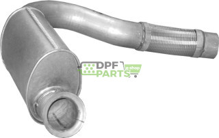 tlumič Mercedes Axor Euro III, Polmo 69.203 A, OE 941.490.0719 941.490.0919