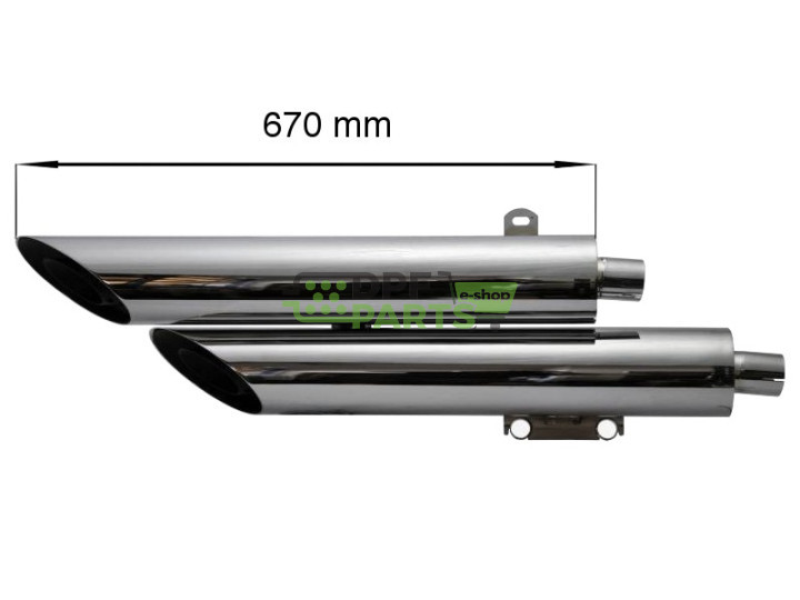 Tłumik / Kawasaki Vulcan / VN 1700 Classic