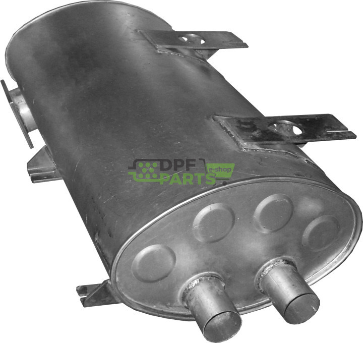 tlumič VAN HOOL TD927 Dvoupatrový, Polmo 79.05 A, OE