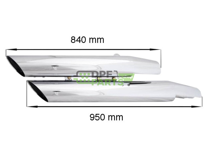 Tłumik / Kawasaki Vulcan / VN 1600 Classic