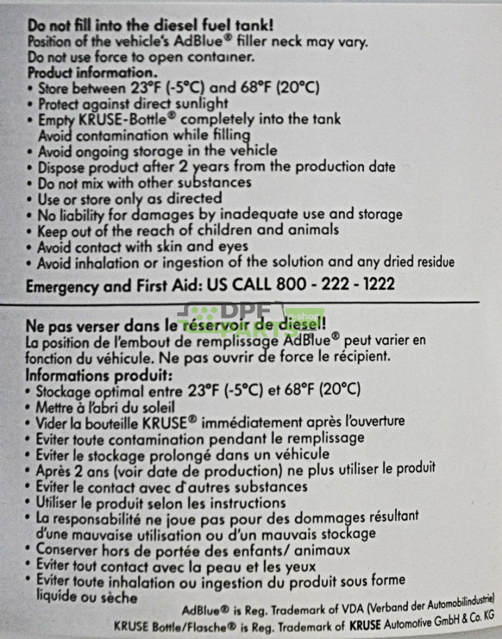 ADBLUE Mercedes Volkswagen Audi BMW Mazda Peugeot Citroen