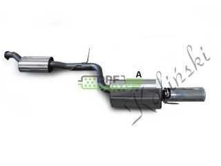 Tłumik // Mercedes A-klasa W169  2004-2012 // A 1694910700