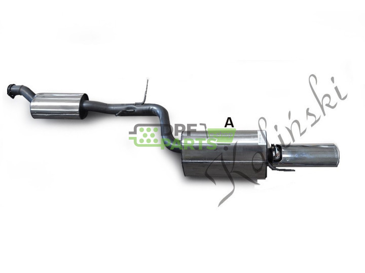 Tłumik // Mercedes A-klasa W169  2004-2012 // A 1694910700