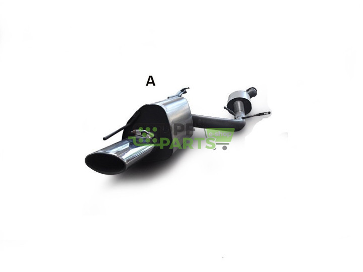 Tłumik // Mercedes A-klasa W169  2004-2012 // A 1694910700