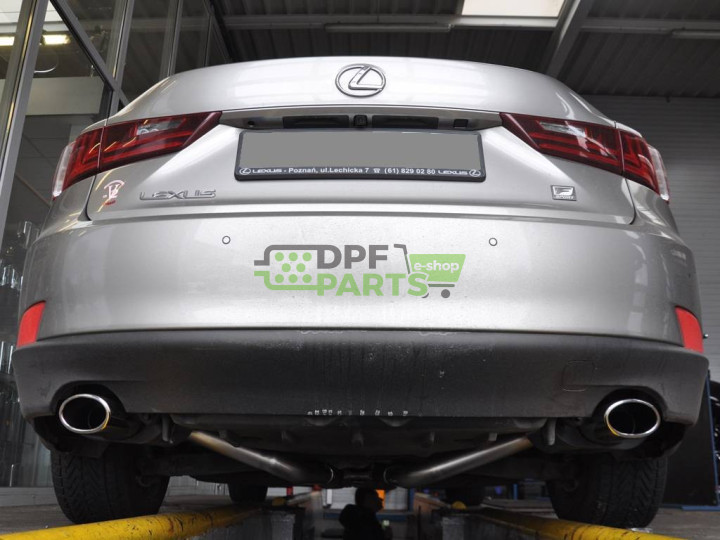 Tłumik / tłumiki końcowe Lexus IS 200 / F Sport