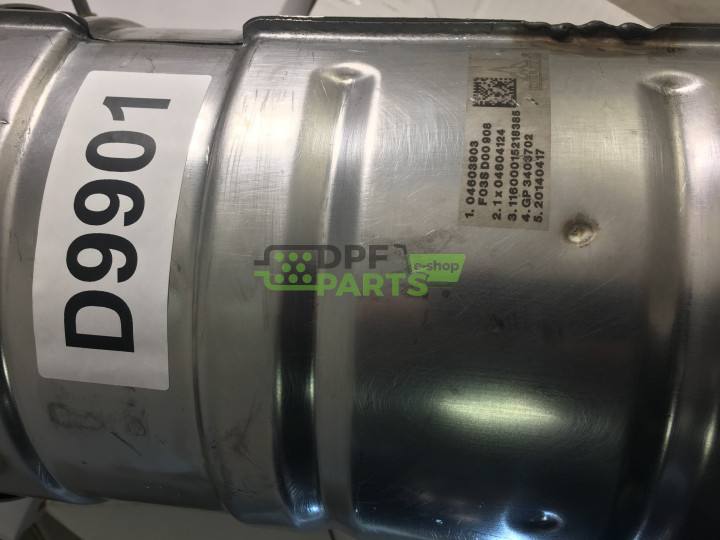 Filtr cząstek stałych DPF DEUTZ