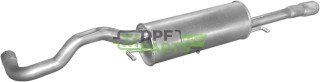 Koncový tlumič výfuku Audi A4 1.8 -20V 94 -01, Polmo 01.18 A, OE 8D0 253 609 S