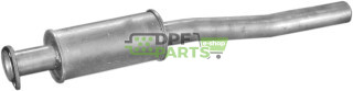 Střední tlumič výfuku Audi 80/90/Coupe 1.9-2.3 79-87, Polmo 01.41 A, OE 811 253 119 R