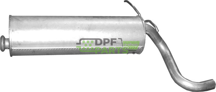 Koncový tlumič výfuku Citroen C15E, Polmo 04.03 A, OE 96012772 96018813