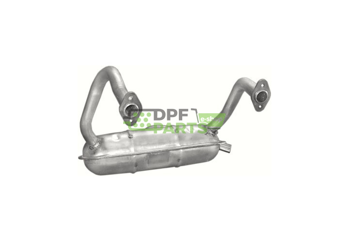 Koncový tlumič výfuku FIAT 126 73-87 650 R ST, 07.01 A, 27.07.00 4 271 044