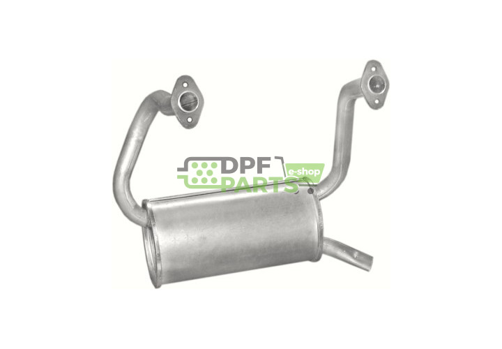 Koncový tlumič výfuku FIAT 126 87- 650 R 87-96 FL, 07.02 A, 5 201 165