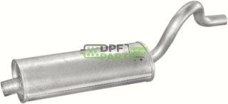 Střední tlumič výfuku FSO 125/POLONEZ 78-92, 07.03 A, 0010604 4203913