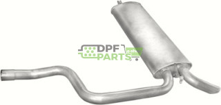 Koncový tlumič výfuku MERCEDES 300TD Diesel Combi 85-93, 13.124 A, 124 491 88 01 1244902121