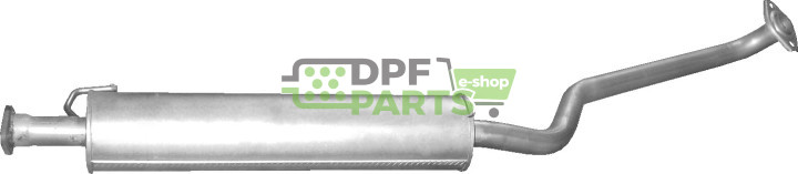 Střední tlumič výfuku Nissan Primiera 2.0i 16V Kombi 02/02-07, Polmo 15.41 A, OE 20300AV005