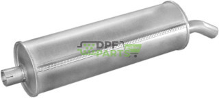 Koncový tlumič výfuku Peugeot 205 1.8D  83-85, Polmo 19.10 A, OE 172585 1726Z1