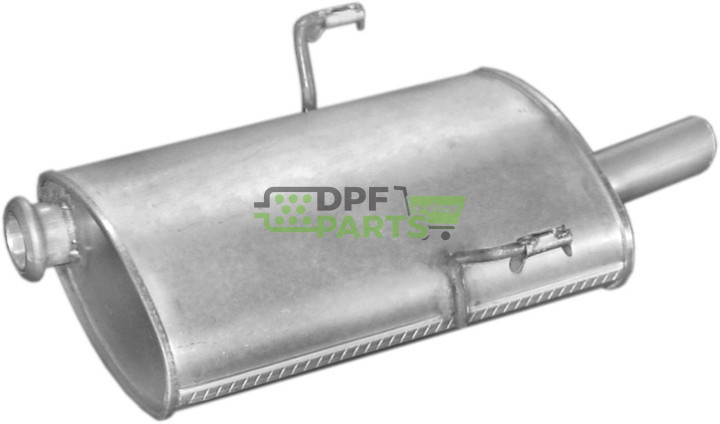 Koncový tlumič výfuku Peugeot 406 1.6i/1.8i 16V kat  95-, Polmo 19.15 A, OE 1726H8