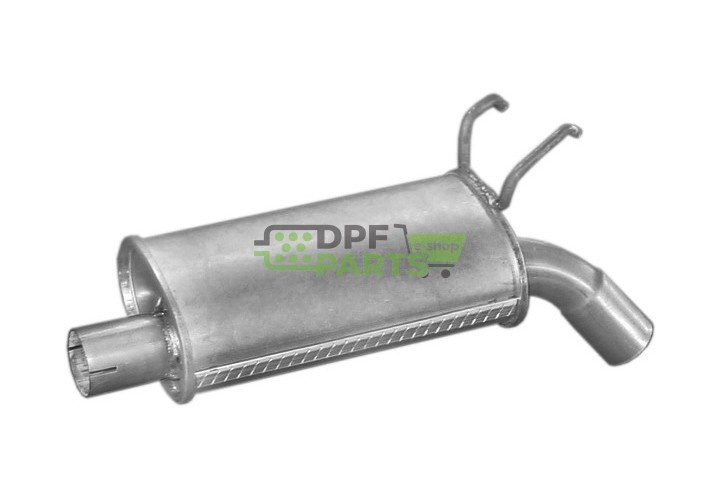 Koncový tlumič výfuku Renault Espace 2.0  2.1TD  2.2  2.9 -6V  91-96, Polmo 21.54 A, OE 6025101923 6025101924 6025107134