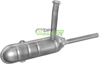 Koncový tlumič výfuku Skoda 100, Polmo 24.01 A, OE 