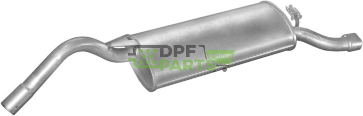 Koncový tlumič výfuku Skoda Favorit 1.6i HB  93-96/Felicja 94-, Polmo 24.20 A, OE 6U6253609B