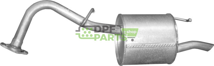 Koncový tlumič Toyota Yaris 1.0i -12V 08/05-, Polmo 26.177 A, OE 17430-40051