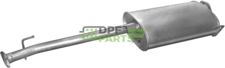 Střední tlumič Toyota Hi-Ace 2.4D  95-98, Polmo 26.268 A, OE 1742054100