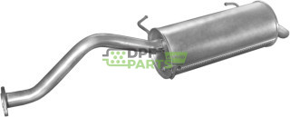 Koncový tlumič Toyota Previa 2.4 16V  96-99, Polmo 26.269 A, OE 1740576071 1740576072