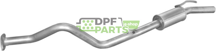 Koncový tlumič Toyota Hi-Ace 2.4D 96-, Polmo 26.270 A, OE 174305B780