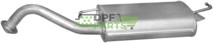 Koncový tlumič Toyota Corolla 1.4D-4D 04-07, Polmo 26.271 A, OE 174300G040