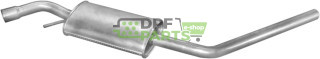 Střední tlumič výfuku VW Transporter 1.9TD-2,4D 96-, Polmo 30.236 A, OE 028253409R