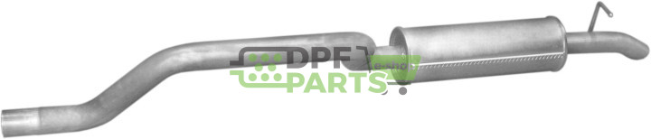 Koncový tlumič výfuku Lublin III, Polmo 37.06 A, OE 