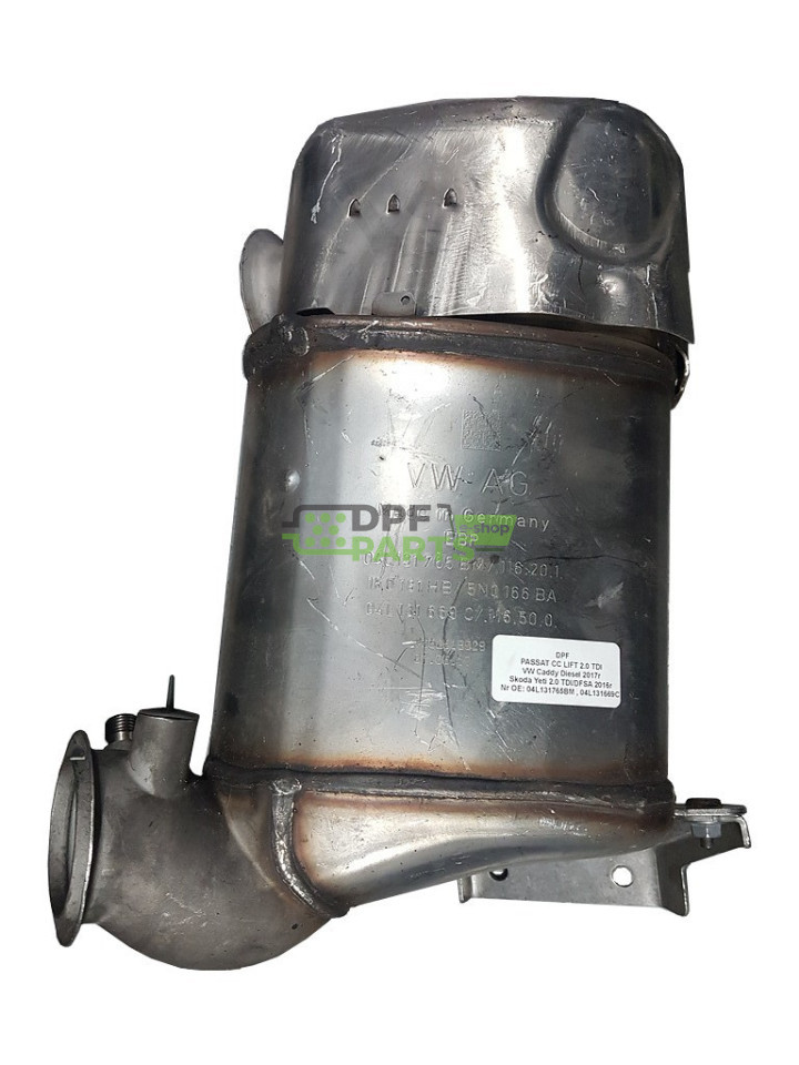 Filtr cząstek stałych DPF VW Caddy, Beetle, CC, Golf VI, Jetta / SKODA Yeti - 2.0 TDI- 04L131669BX 04L131669CX