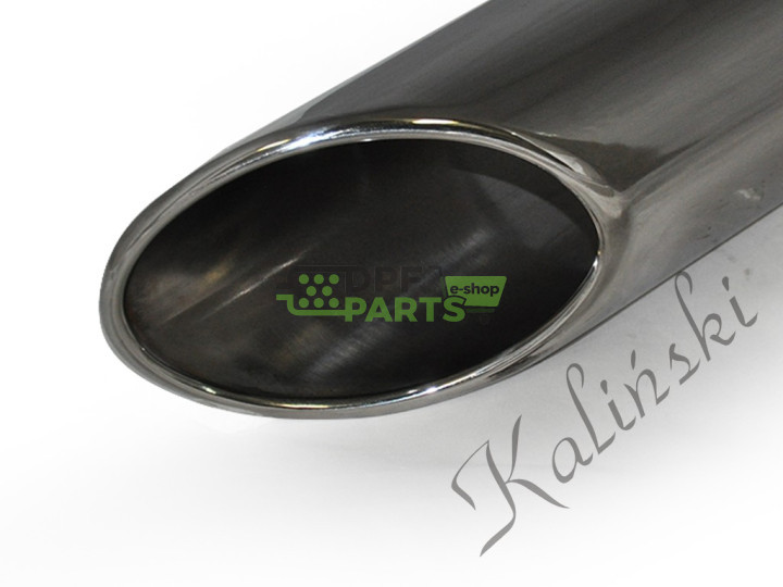 Końcówki ozdobne układu wydechowego / ścięcie pod kątem 50° / fi 90