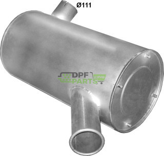 tlumič Iveco Eurotech/Eurostar, Polmo 64.01 A, OE 8137210