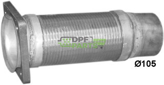 rura spojující Iveco Eurotrackker, Eurostar, Eurotech, Polmo 64.18 A, OE 41011873 8137150 8162322