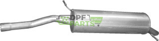 Koncový tlumič výfuku Citroen C5 I 2.0 HPi-16V 09/02-09/04 Hatchback Kombi, Polmo 04.09 A, OE 1726.RT 1730.92