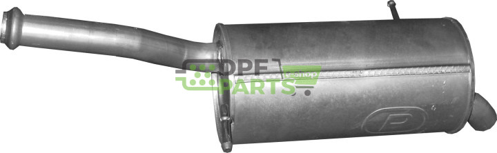 Koncový tlumič výfuku Citroen C4 Picasso 1.6 HDi, Polmo 04.17 A, OE 1730.A0