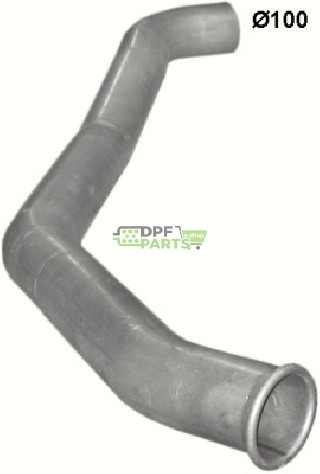 Rura výfuková MAN 13/14 T, 68.31 A, 81.15204.0349 81.15204.0449