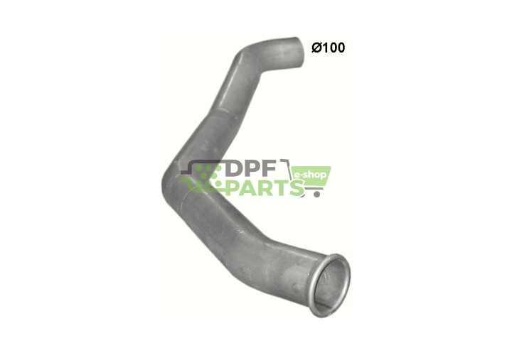 Rura výfuková MAN 13/14 T, 68.31 A, 81.15204.0349 81.15204.0449