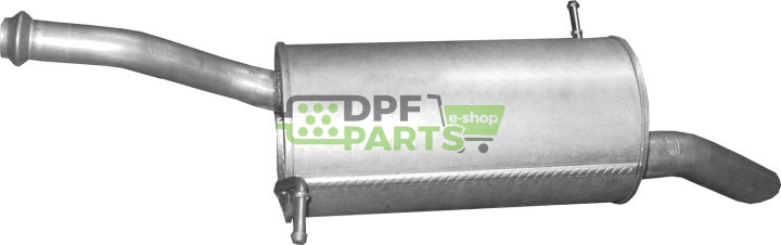 Koncový tlumič výfuku Citroen Berlingo / Peugeot Partner 1.6 HDi, Polmo 04.23 A, OE 1730.X9
