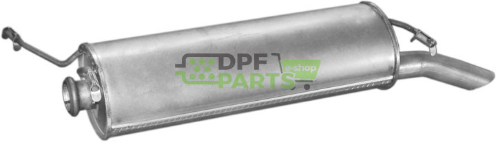 Koncový tlumič výfuku Citroen Xantia 1.6/1.8/1.9D HB 93-97, Polmo 04.53 A, OE 1726.81 9616.4115