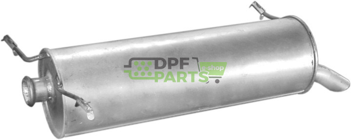 Koncový tlumič výfuku Citroen Xantia 1.8-2.0 16V 95-, Polmo 04.57 A, OE 1726.H4 1726.N4 9616.4371