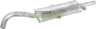 Koncový tlumič výfuku Lada 1500/1600/2105/2107 86-95 1451ccm, Polmo 11.03 A, OE 2101-1201005 2103-1201005 2106-1201005
