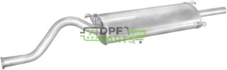 Koncový tlumič výfuku Lada Samara 86- 1200, Polmo 11.05 A, OE 2108-1201005