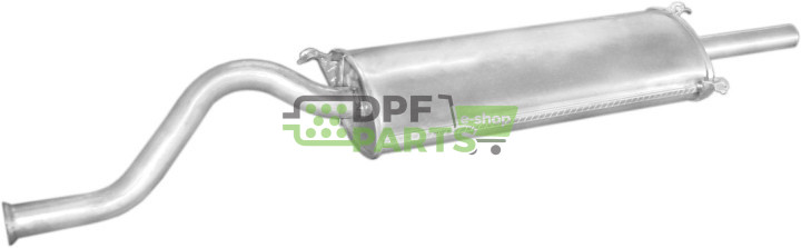 Koncový tlumič výfuku Lada Samara 86- 1200, Polmo 11.05 A, OE 2108-1201005